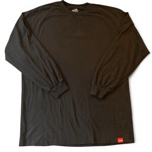 Chocolate Black Y2K Long Sleeve Tee